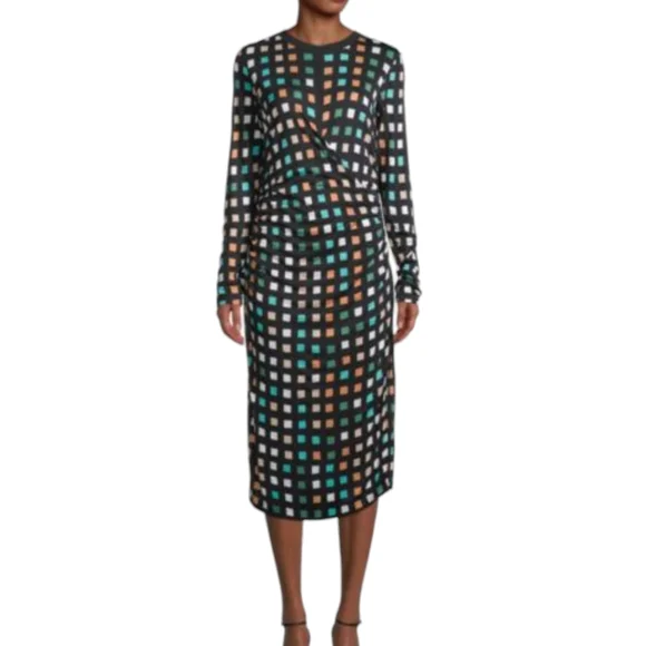 Hugo Boss Esetta Midi Long Sleeve dress XL - Picture 2 of 16